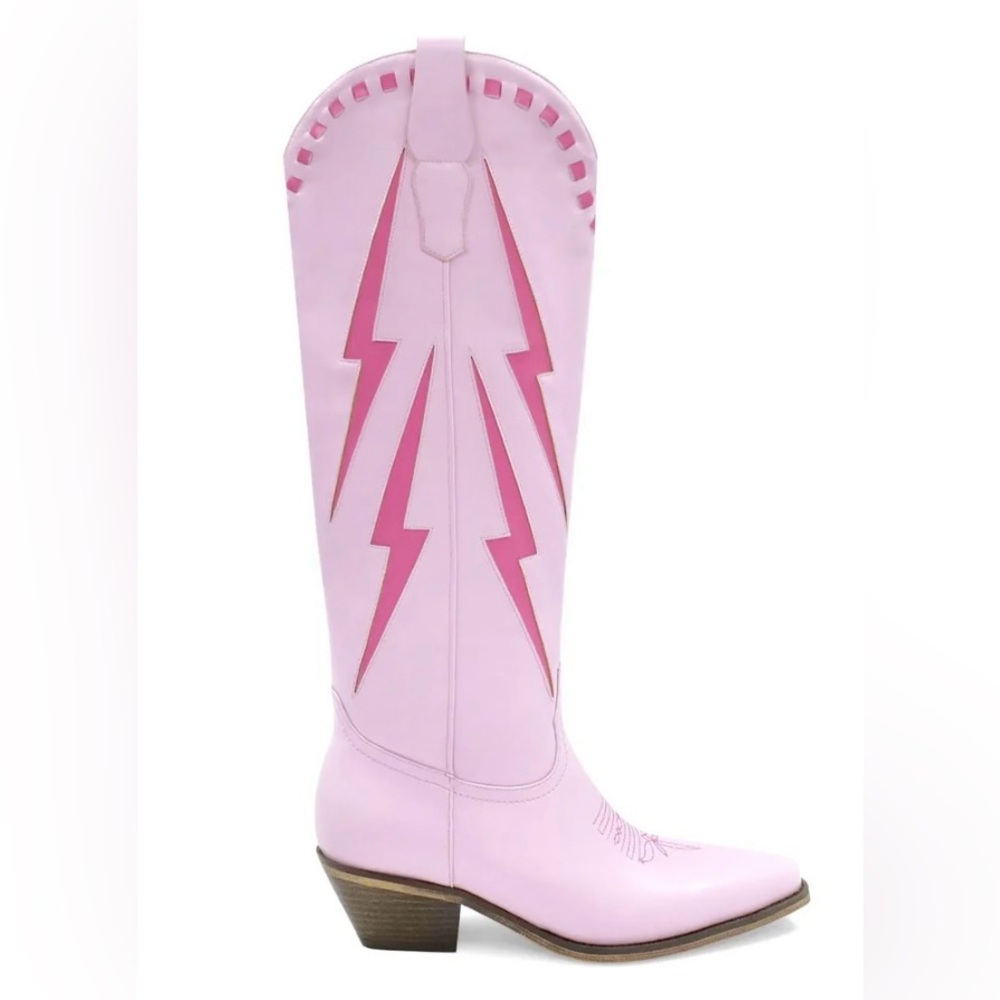 Marfa Pink Dolly Boots